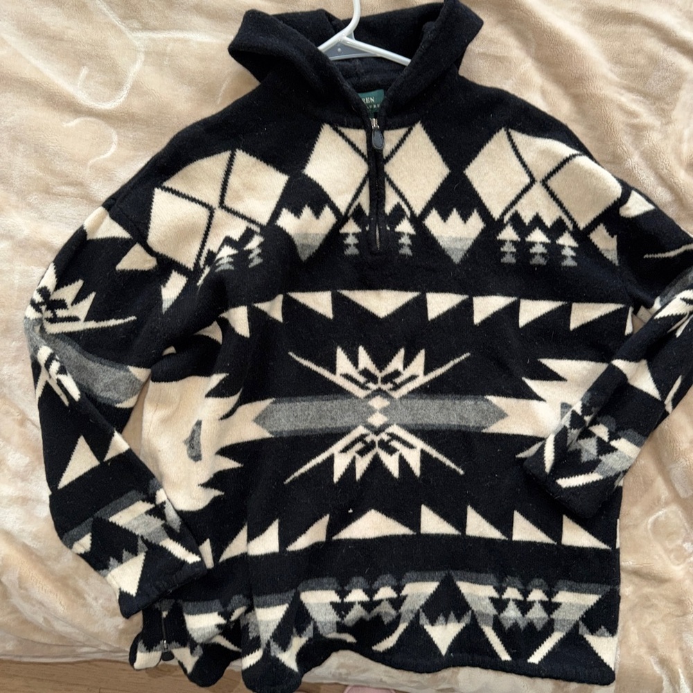 Ralph Lauren Vintage Nordic Snowflake Ski Sweater ❄️